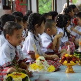 พิธีไหว้ครูขึ้น โรงเรียนอนุบาลเทศบาลสันทราย