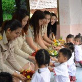 พิธีไหว้ครูขึ้น โรงเรียนอนุบาลเทศบาลสันทราย