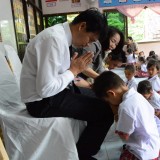 พิธีไหว้ครูขึ้น โรงเรียนอนุบาลเทศบาลสันทราย