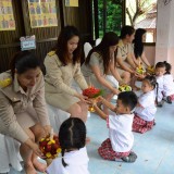 พิธีไหว้ครูขึ้น โรงเรียนอนุบาลเทศบาลสันทราย