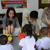 พิธีไหว้ครูขึ้น โรงเรียนอนุบาลเทศบาลสันทราย
