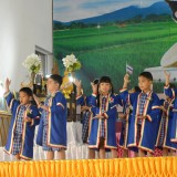 พิธีมอบวุฒิบัตร แก่นักเรียนที่สำเร็จการศึกษาหลักสูตรปฐมวัย โรงเรียนอนุบาลเทศบาลสันทราย ประจำปีการศึกษา ๒๕๖๕ รุ่นที่ ๖