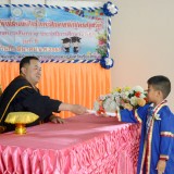 พิธีมอบวุฒิบัตร แก่นักเรียนที่สำเร็จการศึกษาหลักสูตรปฐมวัย โรงเรียนอนุบาลเทศบาลสันทราย ประจำปีการศึกษา ๒๕๖๕ รุ่นที่ ๖