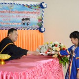 พิธีมอบวุฒิบัตร แก่นักเรียนที่สำเร็จการศึกษาหลักสูตรปฐมวัย โรงเรียนอนุบาลเทศบาลสันทราย ประจำปีการศึกษา ๒๕๖๕ รุ่นที่ ๖