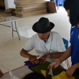 เทศบาลตำบลสันทรายจัดอบรมโครงการส่งเสริมและพัฒนาอาชีพผู้พิการตำบลสันทราย กิจกรรม "ฝึกอบรมการทำการบูรถุงหอม"