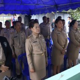 พิธีอัญเชิญเงินขวัญถุงพระราชทานกองทุนแม่ของแผ่นดินและพิธีแลกเงินขวัญถุงพระราชทาน