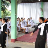 พิธีอัญเชิญเงินขวัญถุงพระราชทานกองทุนแม่ของแผ่นดินและพิธีแลกเงินขวัญถุงพระราชทาน