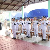 พิธีอัญเชิญเงินขวัญถุงพระราชทานกองทุนแม่ของแผ่นดินและพิธีแลกเงินขวัญถุงพระราชทาน