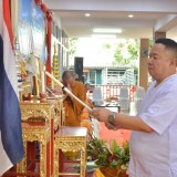 กิจกรรมหล่อเทียนพรรษา