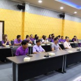 เทศบาลตำบลสันทราย ร่วมต้อนรับ นายวีระศักดิ์ ชุมมวล ตำแหน่งรองปลัดเทศบาล
