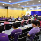เทศบาลตำบลสันทราย ร่วมต้อนรับ นายวีระศักดิ์ ชุมมวล ตำแหน่งรองปลัดเทศบาล