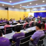 เทศบาลตำบลสันทราย ร่วมต้อนรับ นายวีระศักดิ์ ชุมมวล ตำแหน่งรองปลัดเทศบาล