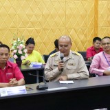 เทศบาลตำบลสันทราย ร่วมต้อนรับ นายวีระศักดิ์ ชุมมวล ตำแหน่งรองปลัดเทศบาล