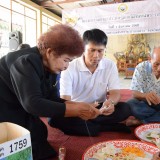 โครงการจิตอาสาประดิษฐ์ดอกไม้จันทน์พระราชทาน