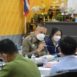 การประชุมประจำเดือนหัวหน้าส่วนราชการ หัวหน้าหน่วยงานรัฐ รัฐวิสาหกิจ องค์กรปกครองส่วนท้องถิ่น อำเภอฝาง ครั้งที่ ๓/๒๕๖๖