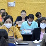 การประชุมประจำเดือนหัวหน้าส่วนราชการ หัวหน้าหน่วยงานรัฐ รัฐวิสาหกิจ องค์กรปกครองส่วนท้องถิ่น อำเภอฝาง ครั้งที่ ๓/๒๕๖๖