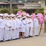 พิธีวางพวงมาลาในกิจกรรมน้อมรำลึกในพระมหากรุณาธิคุณ เนื่องในวันคล้ายวันสวรรคตพระบาทสมเด็จพระจุลจอมเกล้าเจ้าอยู่หัว ๒๓ ตุลาคม ๒๕๖๕