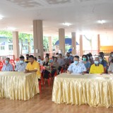 โครงการพัฒนาทักษะอาชีพในผู้สูงอายุตำบลสันทราย “กิจกรรมอบรมการทำโคมไฟล้านนา”
