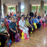 โครงการพัฒนาทักษะอาชีพในผู้สูงอายุตำบลสันทราย “กิจกรรมอบรมการทำโคมไฟล้านนา”