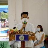 กิจกรรมหล่อเทียนพรรษา ภายใต้โครงการส่งเสริมอนุรักษ์ประเพณีวันเข้าพรรษา ประจำปี ๒๕๖๕