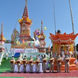 ร่วมงานพระราชทานเพลิงศพ พระครูสุพัฒนมงคล (พระชัยยุทธ สิริจนฺโท)
