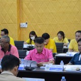 การประชุมคณะผู้บริหาร และหัวหน้าส่วนราชการ สมาชิกสภาเทศบาลตำบลสันทราย และกำนัน/ผู้ใหญ่บ้านตำบลสันทราย