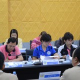 การประชุมคณะผู้บริหาร และหัวหน้าส่วนราชการ สมาชิกสภาเทศบาลตำบลสันทราย และกำนัน/ผู้ใหญ่บ้านตำบลสันทราย