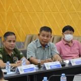 การประชุมคณะผู้บริหาร และหัวหน้าส่วนราชการ สมาชิกสภาเทศบาลตำบลสันทราย และกำนัน/ผู้ใหญ่บ้านตำบลสันทราย