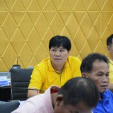 การประชุมคณะผู้บริหาร และหัวหน้าส่วนราชการ สมาชิกสภาเทศบาลตำบลสันทราย และกำนัน/ผู้ใหญ่บ้านตำบลสันทราย