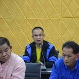 การประชุมคณะผู้บริหาร และหัวหน้าส่วนราชการ สมาชิกสภาเทศบาลตำบลสันทราย และกำนัน/ผู้ใหญ่บ้านตำบลสันทราย