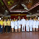 ร่วมพิธีวางพวงมาลาและถวายบังคม เนื่องในวันคล้ายวันสวรรคตพระบาทสมเด็จพระบรมชนกาธิเบศร มหาภูมิพลอดุลยเดชมหาราช บรมนาถบพิตร ประจำปี ๒๕๖๓