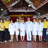 ร่วมพิธีวางพวงมาลาและถวายบังคม เนื่องในวันคล้ายวันสวรรคตพระบาทสมเด็จพระบรมชนกาธิเบศร มหาภูมิพลอดุลยเดชมหาราช บรมนาถบพิตร ประจำปี ๒๕๖๓