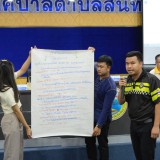 การประชุมเชิงปฏิบัติการสรุปบทเรียนการจัดการความปลอดภัยทางถนนโดยชุมชนท้องถิ่น