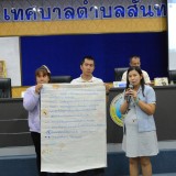 การประชุมเชิงปฏิบัติการสรุปบทเรียนการจัดการความปลอดภัยทางถนนโดยชุมชนท้องถิ่น