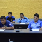 การประชุมคณะทำงานอาสาสมัครป้องกันภัยพลเรือน (อปพร.) ตำบลสันทราย