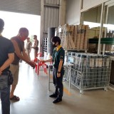  ออกตรวจสถานประกอบการ ตามมาตรการในการป้องกันการแพร่ระบาดของโรคติดเชื้อไวรัสโคโรน่า 2019 (โควิด-19)