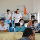 การประชุมเพื่อหารือแนวทางการดำเนินงานด้านสาธารณสุขในพื้นที่ตำบลสันทราย