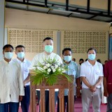 พิธีมอบศาลาป่าช้านันทาราม