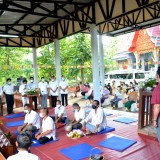 พิธีมอบศาลาป่าช้านันทาราม