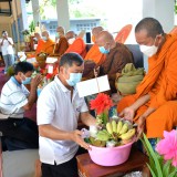 พิธีมอบศาลาป่าช้านันทาราม