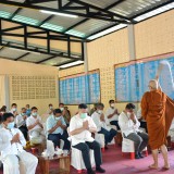 พิธีมอบศาลาป่าช้านันทาราม
