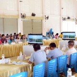 โครงการส่งเสริมการมีส่วนร่วมของประชาชนในการบริหารท้องถิ่น(การประชุมสภาพลเมือง) และพิธีลงนามบันทึกข้อตกลงความร่วมมือ (MOU) การจัดการขยะมูลฝอยชุมชนโดยชุมชน และส่งมอบคืนถังขยะ