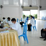 การรับสมัครเลือกตั้งสมาชิกสภาเทศบาล และนายกเทศมนตรีตำบลสันทราย