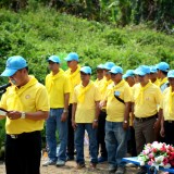  ร่วมโครงการและกิจกรรมเฉลิมพระเกียรติเนื่องในโอกาสมหามงคลพระราชพิธีบรมราชาภิเษก โครงการสืบชะตาสายน้ำมาวฟื้นฟูและพัฒนาลำน้ำ คูคลอง เพื่อสิ่งแวดล้อมและคุณภาพชีวิตประชาชน "กิจกรรมสืบชะตาสายน้ำ และพัฒนา ลำน้ำมาว" 