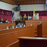 ประชุมคณะกรรมการศูนย์อำนวยการแก้ไขปัญหาหมอกควันและไฟป่า ระดับตำบล ประจำปีงบประมาณ พ.ศ. ๒๕๖๔