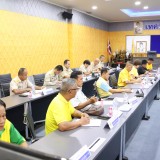 การประชุมคณะผู้บริหาร และหัวหน้าส่วนราชการเทศบาลตำบลสันทราย ครั้งที่ ๗ ประจำปี พ.ศ. ๒๕๖๘