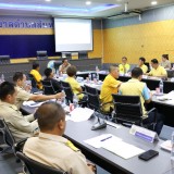 การประชุมคณะผู้บริหาร และหัวหน้าส่วนราชการเทศบาลตำบลสันทราย ครั้งที่ ๗ ประจำปี พ.ศ. ๒๕๖๘