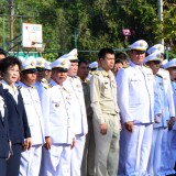 ร่วมพิธีถวายบังคมและวางพวงมาลาเนื่องในวันปิยมหาราช 