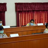 การประชุมสภาเทศบาลตำบลสันทราย เพื่อให้นายกเทศมนตรีตำบลสันทราย แถลงนโยบายต่อสภาฯ
