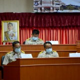 การประชุมสภาเทศบาลตำบลสันทราย เพื่อให้นายกเทศมนตรีตำบลสันทราย แถลงนโยบายต่อสภาฯ